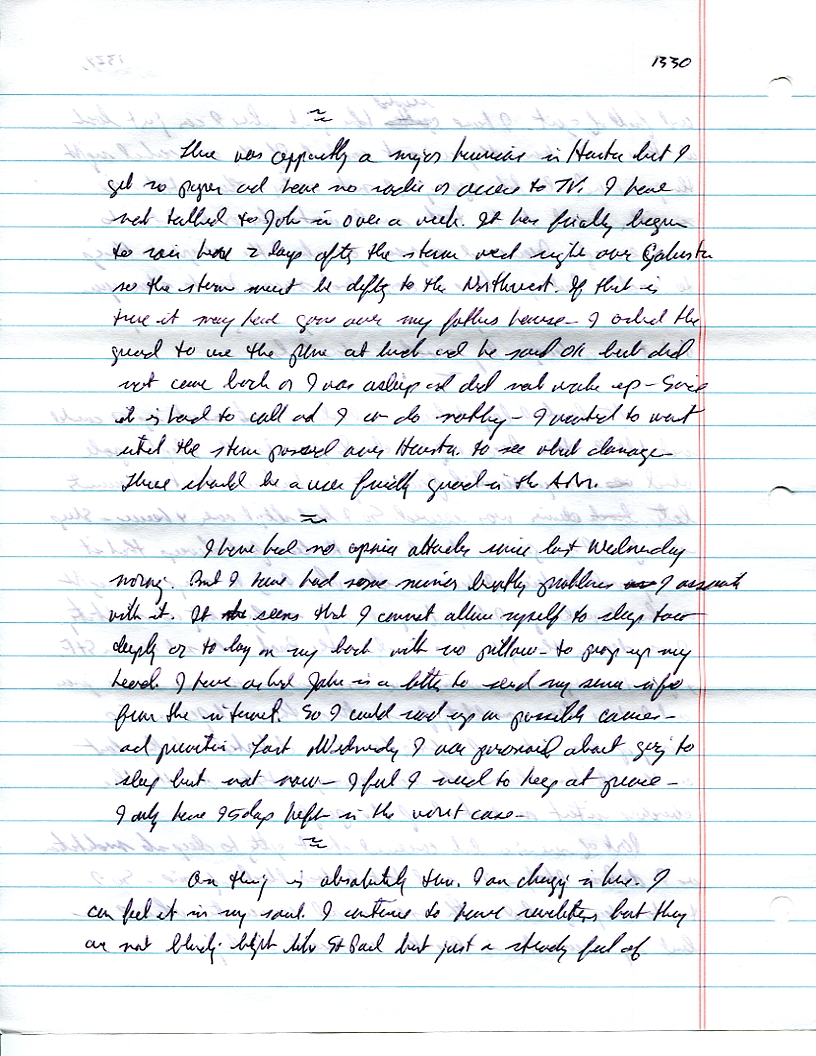 Dr John WorldPeace 2008 Prison Journal